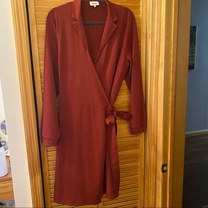 Leota Long Sleeve Wrap Dress